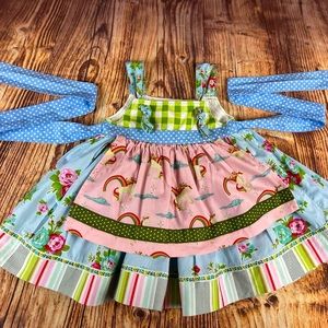 Matilda Jane Platinum Unicorn Knot Dress